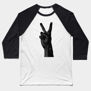 two fingers of peace Baseball T-Shirt